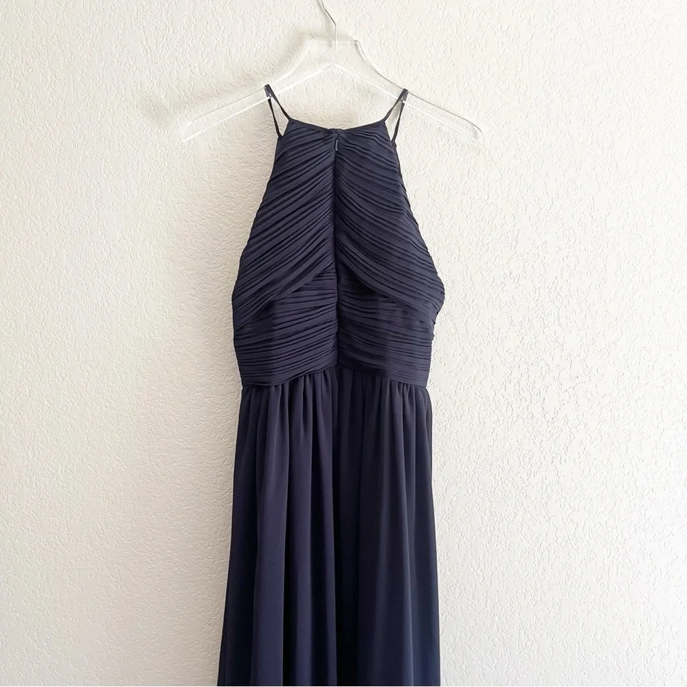ANTHROPOLOGIE BHLDN Madrie Maxi Dress in Midnight Size 12 - Picture 11 of 15